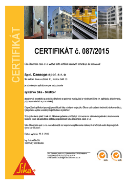 certifikat sika